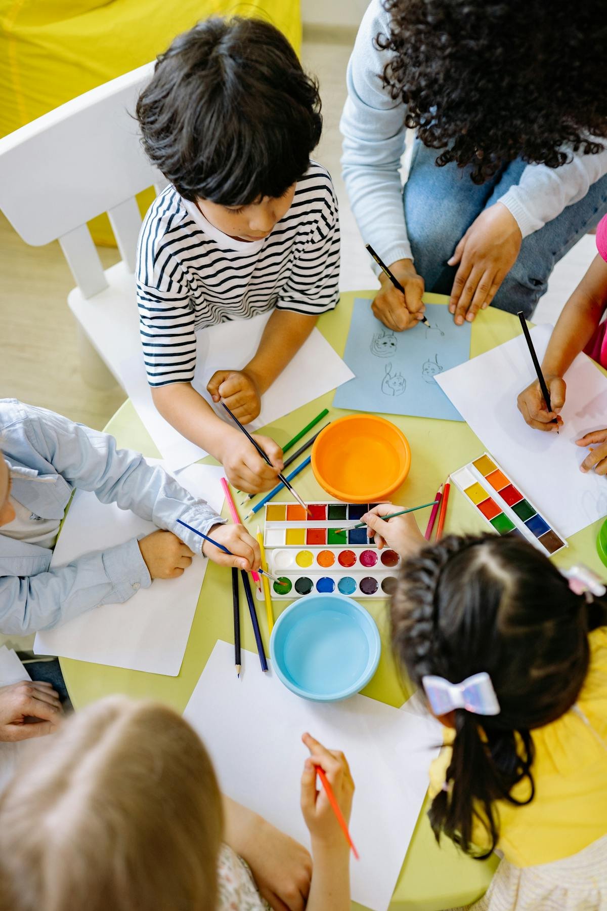 Child art therapy